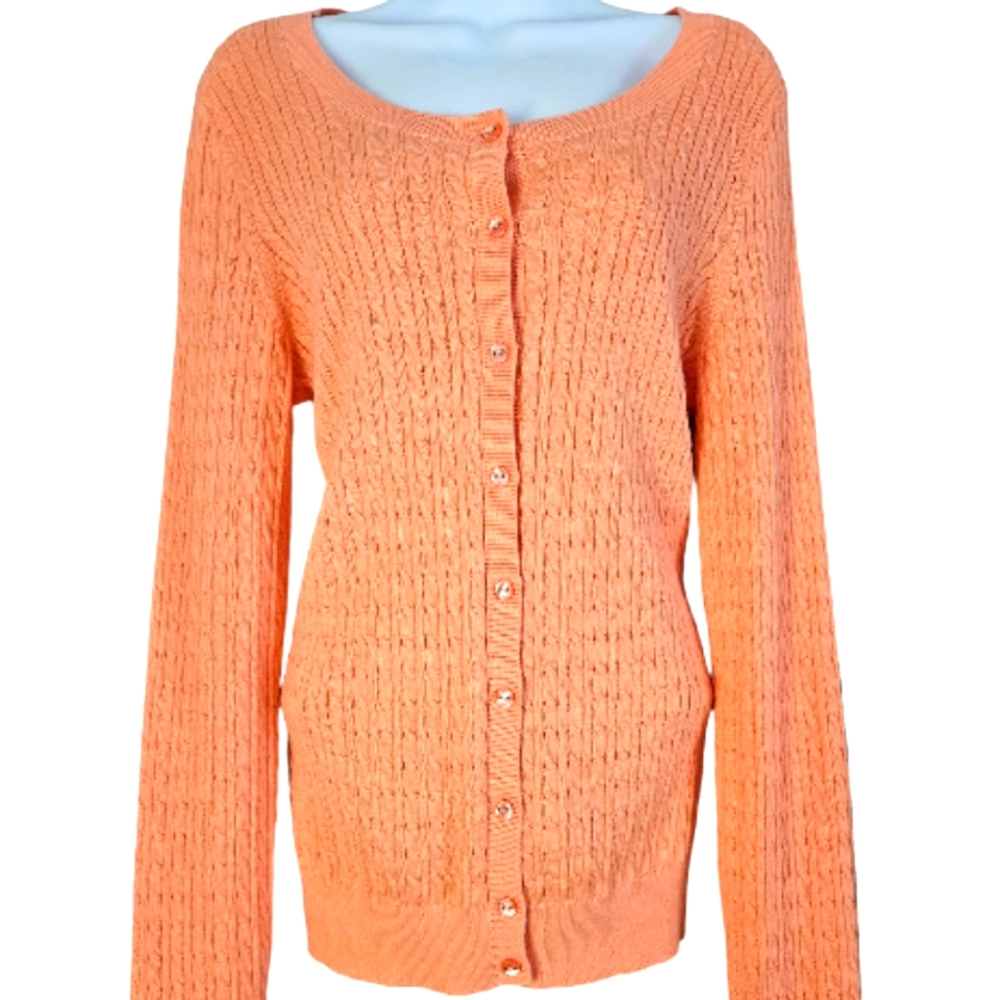 Tommy Hilfiger Orange Women's Cardigan